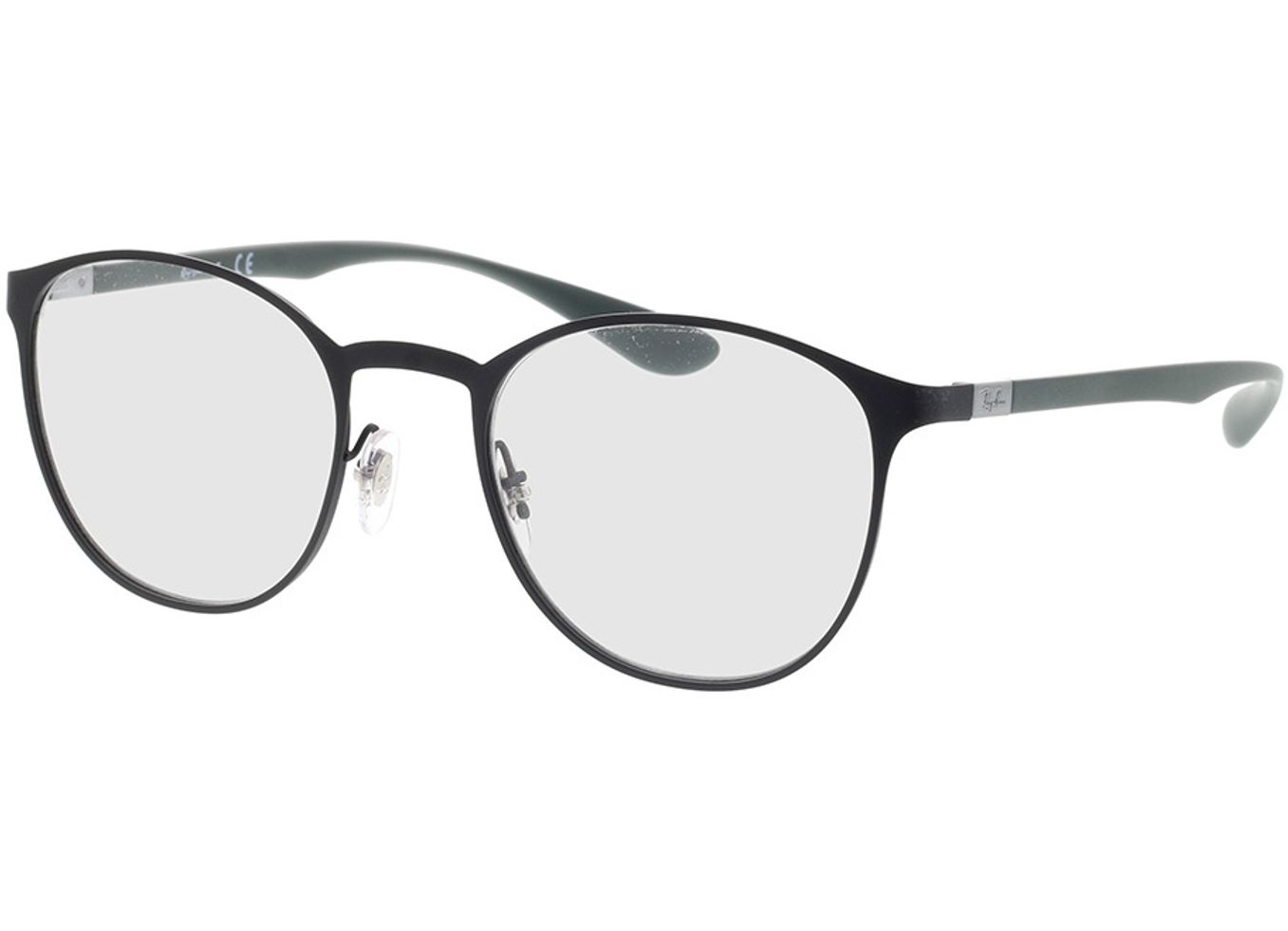 Ray-Ban RX6355 3098 50-20 Brillengestell inkl. Gläser, Damen/Herren, Vollrand, Rund