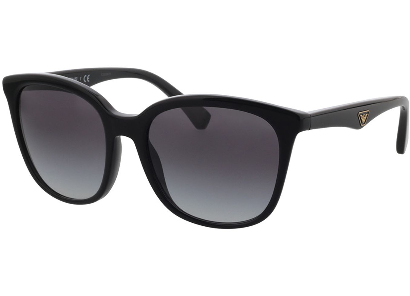 Emporio Armani EA4157 50178G 55-18 Sonnenbrille mit Sehstärke erhältlich, Damen, Vollrand, Eckig