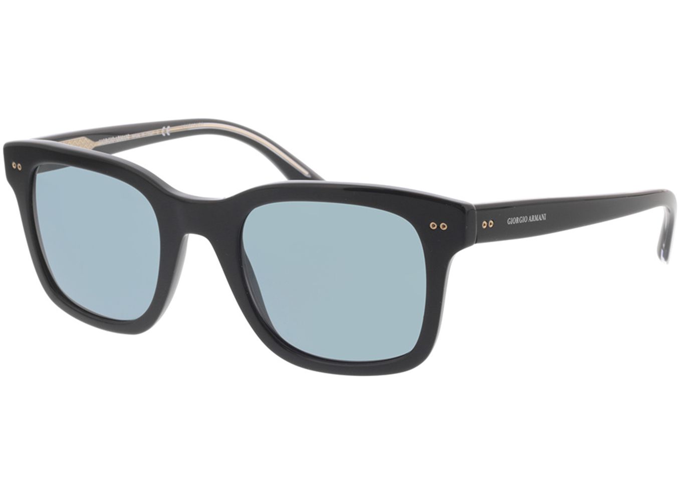 Giorgio Armani AR8138 500156 51-23 Sonnenbrille mit Sehstärke erhältlich, Herren, Vollrand, Eckig