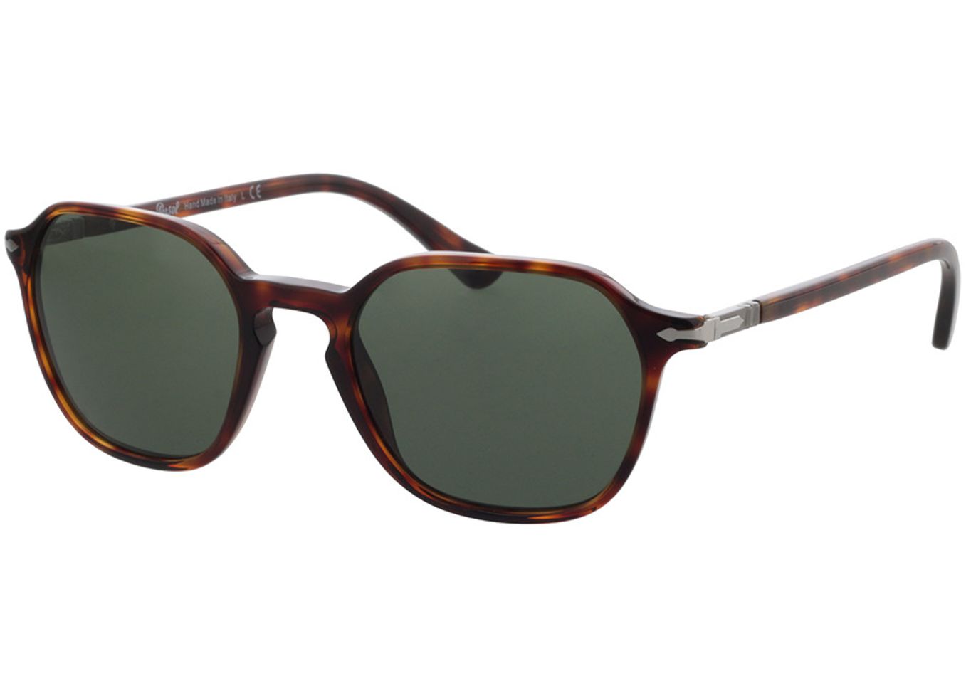 Persol PO3256S 24/31 51-20 Sonnenbrille mit Sehstärke erhältlich, Damen/Herren, Vollrand, Eckig