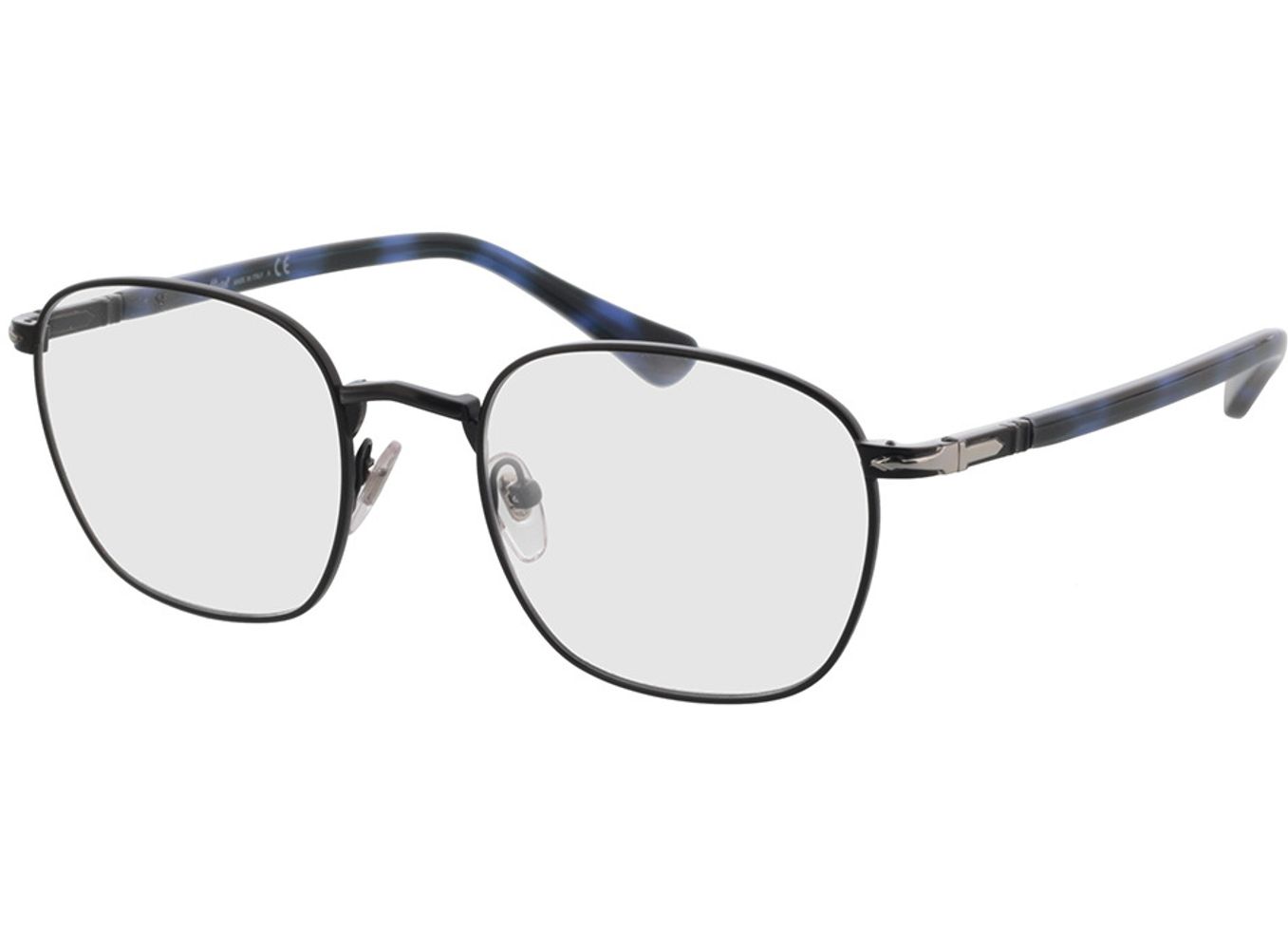 Persol PO2476V 1078 52-20 Brillengestell inkl. Gläser, Damen/Herren, Vollrand, panto