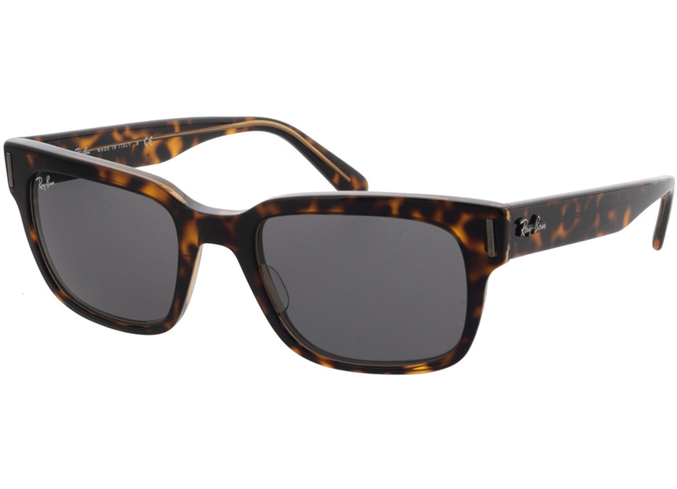 Ray-Ban Jeffrey RB2190 1292B1 53-20 Sonnenbrille mit Sehstärke erhältlich, Herren, Vollrand, Eckig