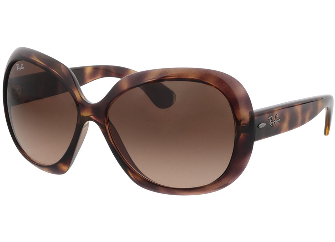 Ray-Ban Jackie Ohh II RB4098 642/A5 60-14 Sonnenbrille ohne Sehstärke, Damen, Vollrand, Rund