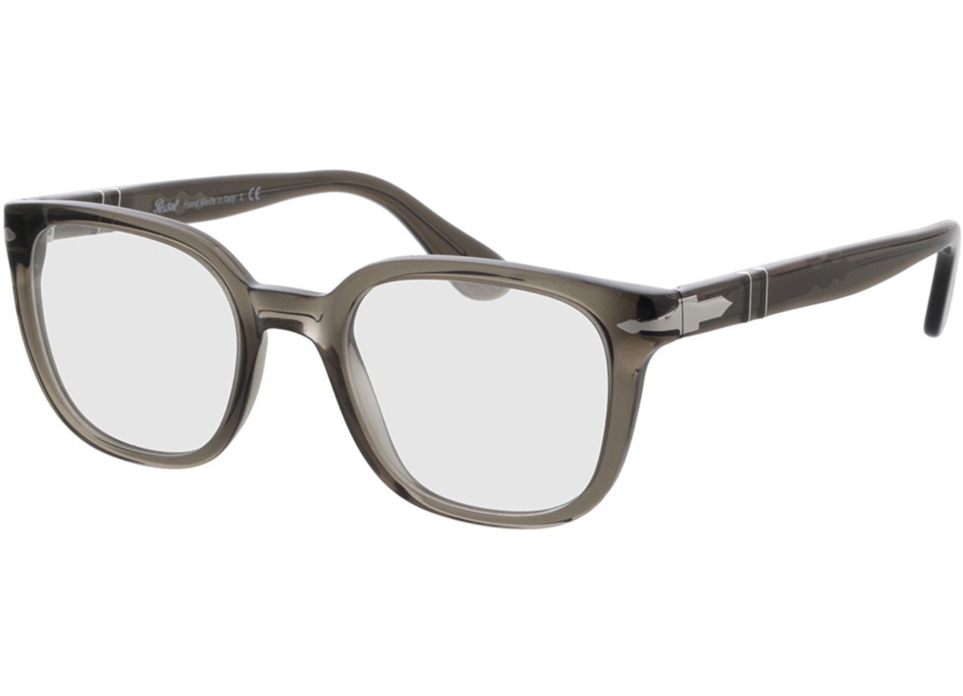 Persol PO3263V 1103 50-21 Brillengestell inkl. Gläser, Damen/Herren, Vollrand, Eckig