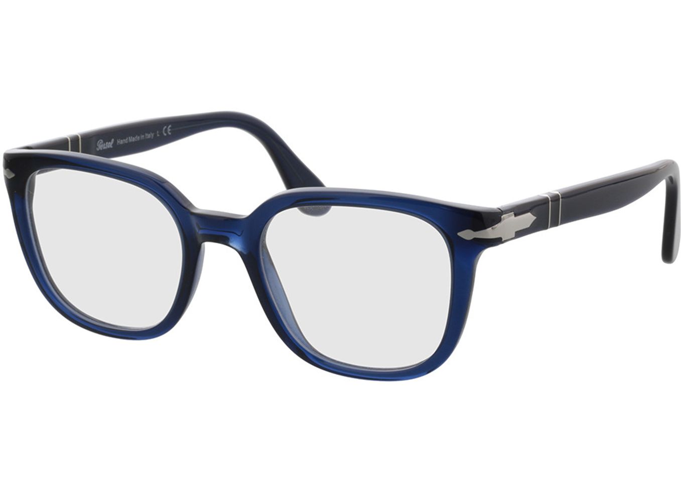 Persol PO3263V 181 50-21 Brillengestell inkl. Gläser, Damen/Herren, Vollrand, Eckig