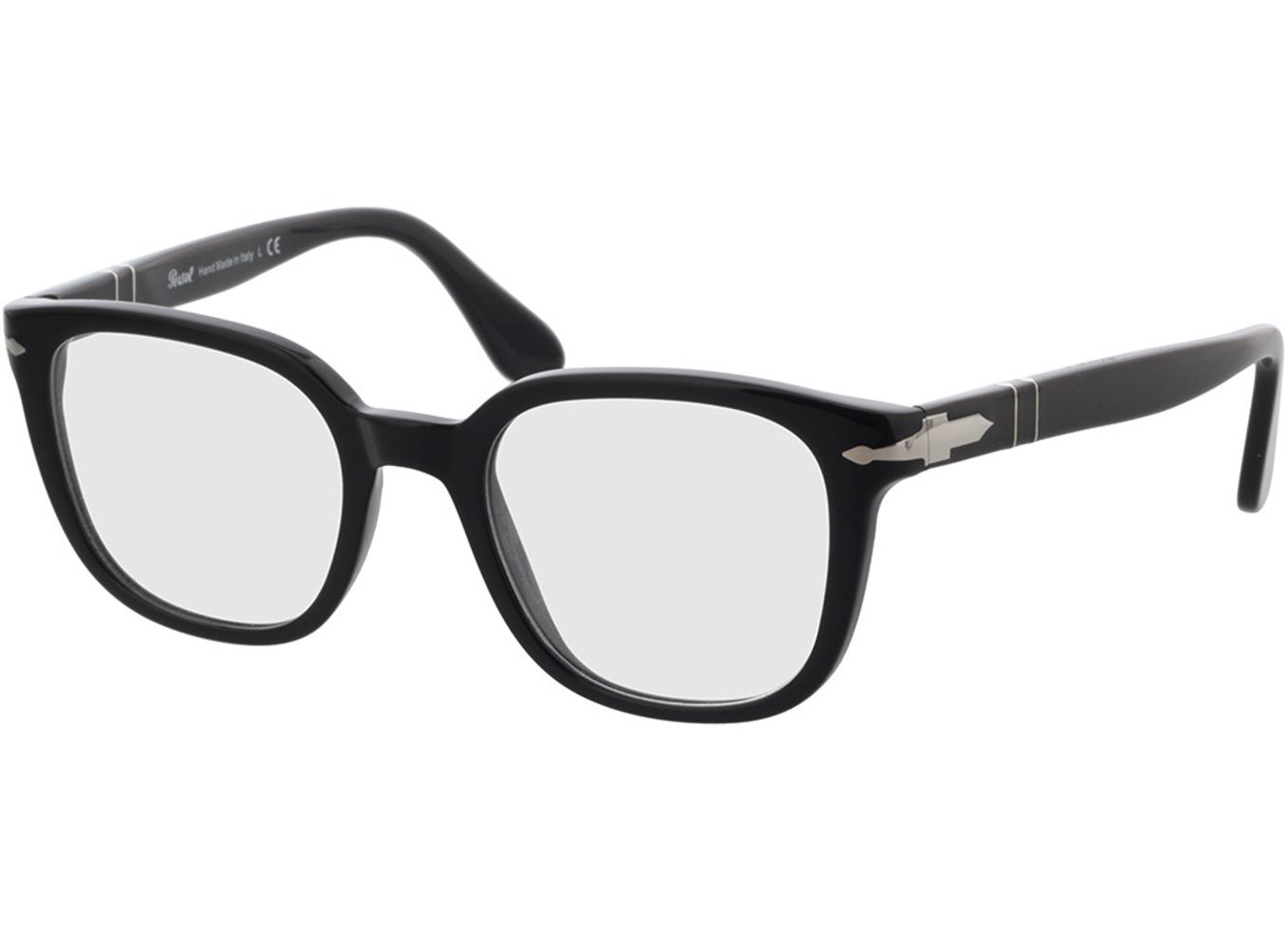 Persol PO3263V 95 50-21 Brillengestell inkl. Gläser, Damen/Herren, Vollrand, Eckig