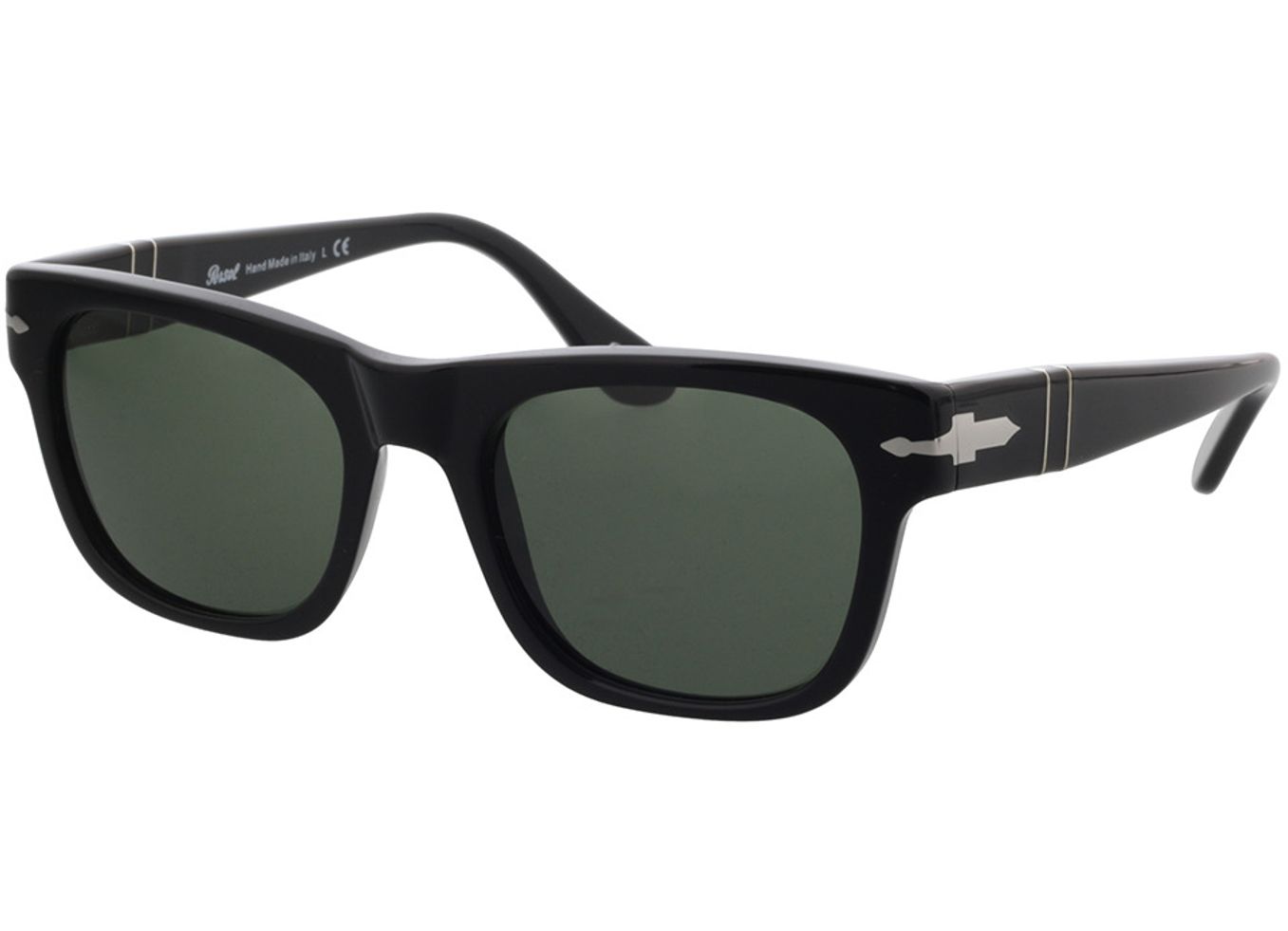 Persol PO3269S 95/31 52-20 Sonnenbrille mit Sehstärke erhältlich, Damen/Herren, Vollrand, Eckig