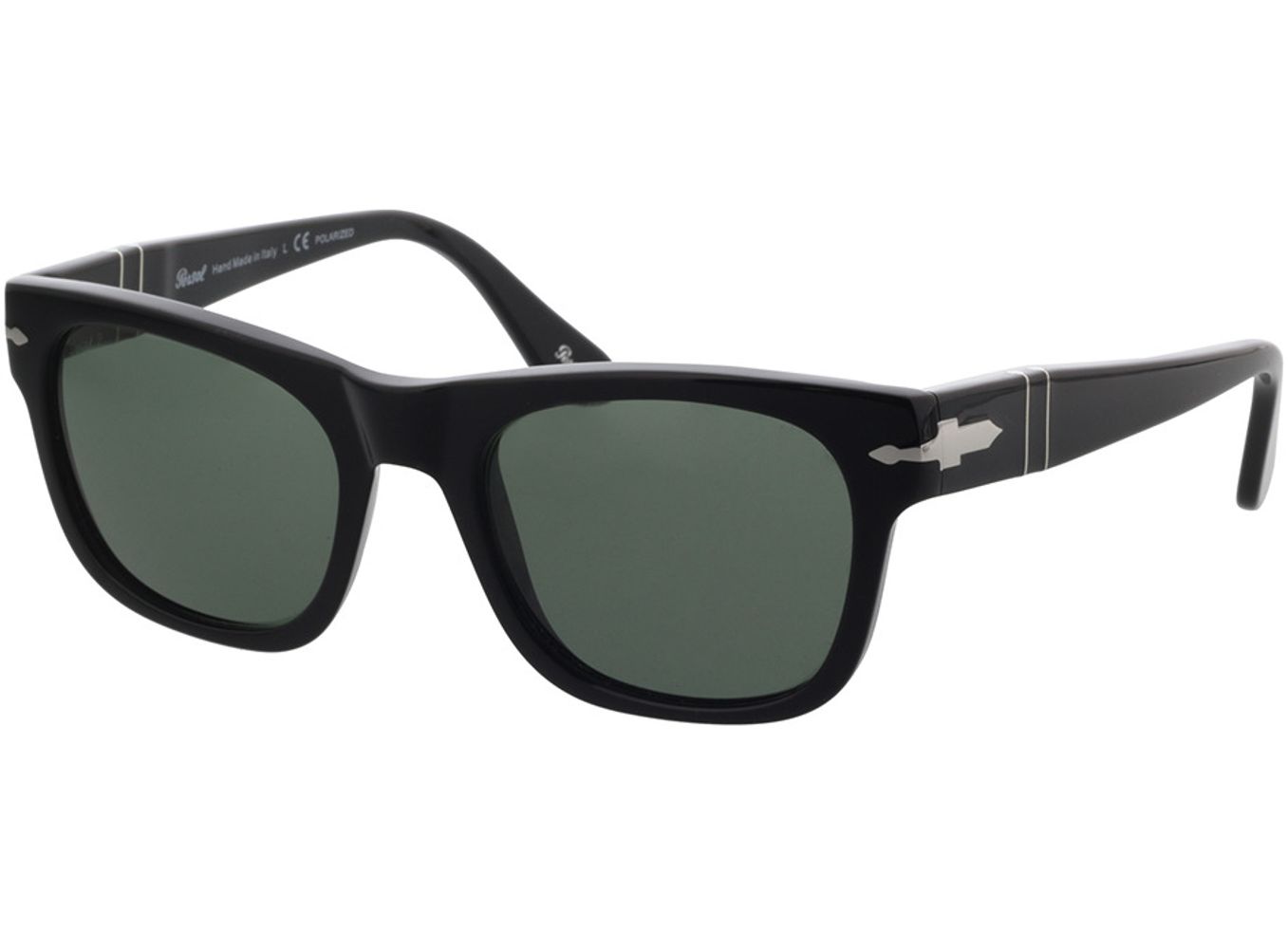 Persol PO3269S 95/58 52-20 Sonnenbrille mit Sehstärke erhältlich, Damen/Herren, Vollrand, Eckig