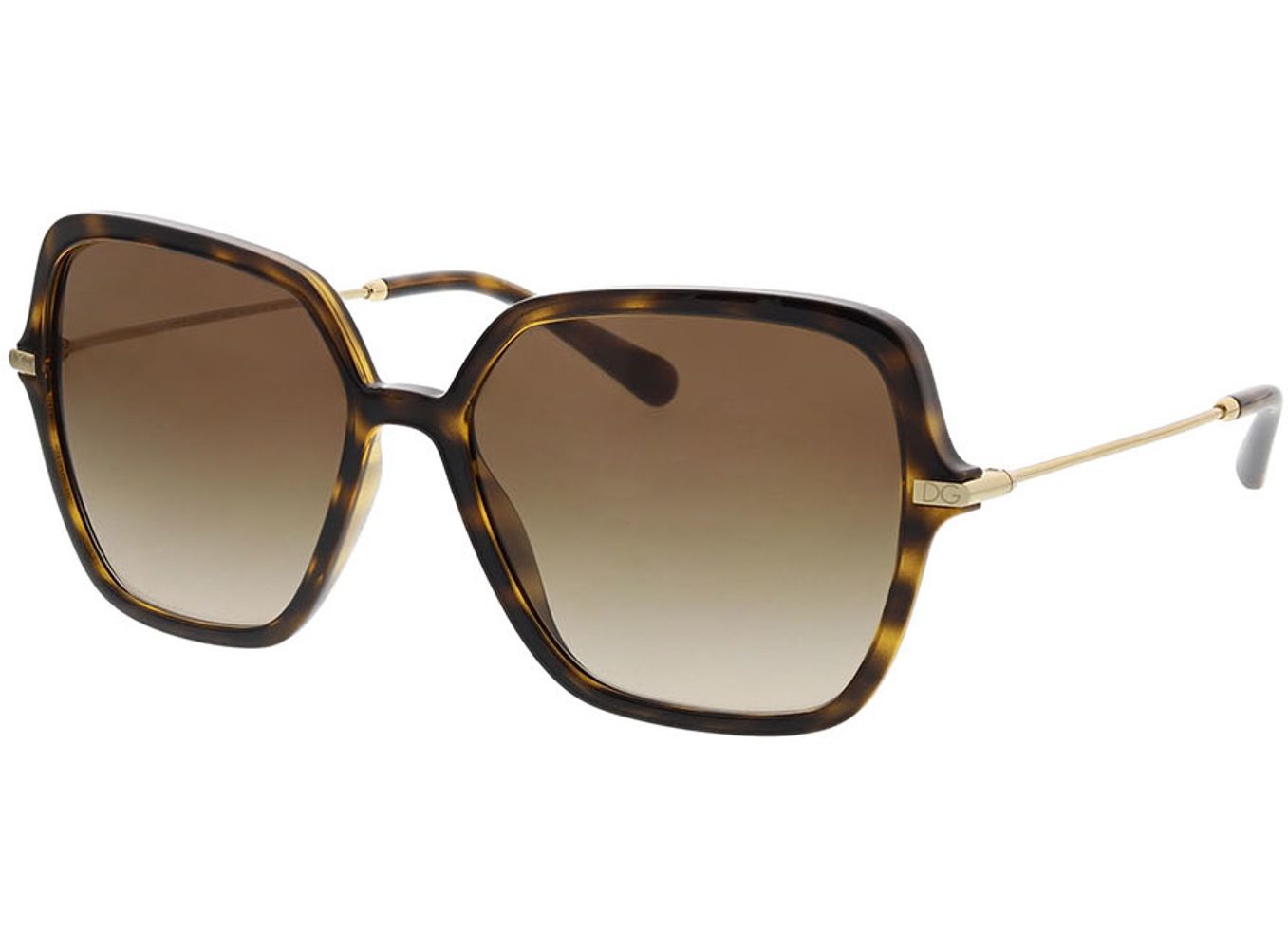 Dolce & Gabbana DG6157 502/13 57-16 Sonnenbrille mit Sehstärke erhältlich, Damen, Vollrand, Eckig