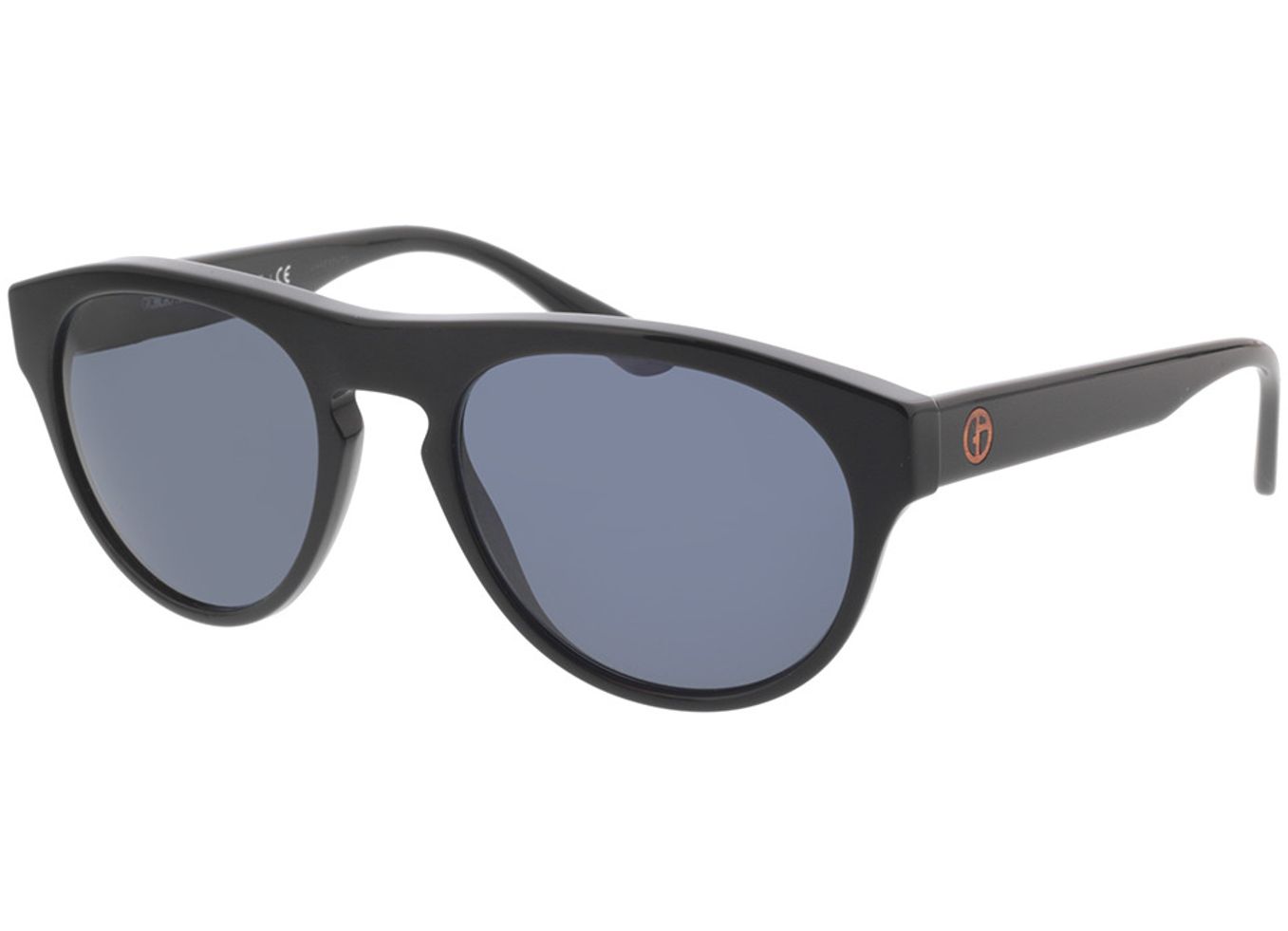 Giorgio Armani AR8145 5875R5 55-20 Sonnenbrille mit Sehstärke erhältlich, Herren, Vollrand, Rund