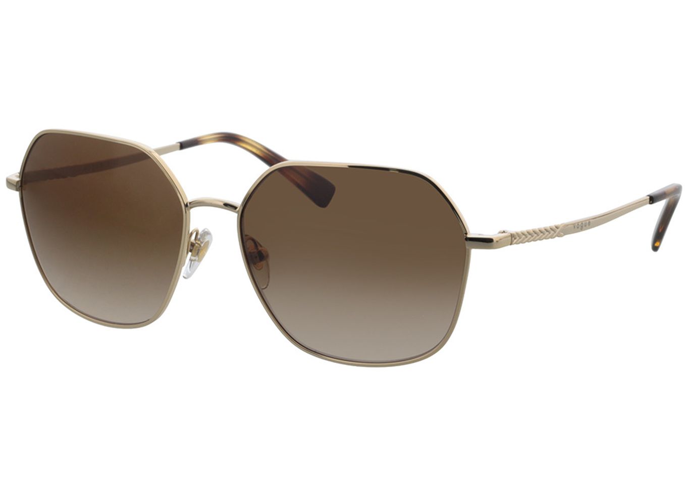 Vogue VO4198S 848/13 58-16 Sonnenbrille mit Sehstärke erhältlich, Damen, Vollrand, Eckig