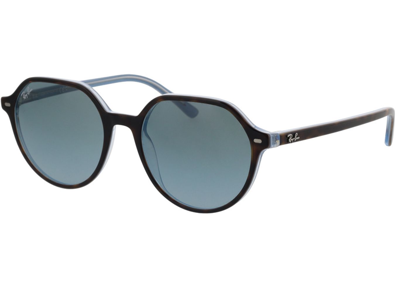 Ray-Ban RB2195 13163M 53-18 Sonnenbrille mit Sehstärke erhältlich, Damen/Herren, Vollrand, panto