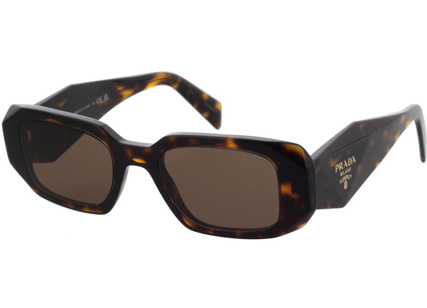 Prada PR 17WS 2AU8C1 49-20 Sonnenbrille mit Sehstärke erhältlich, Damen, Vollrand, Rechteckig