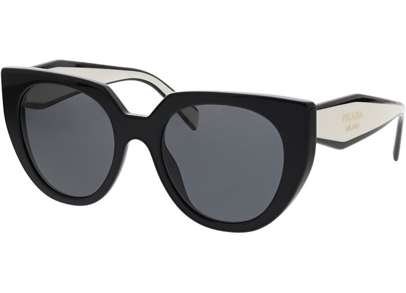 Prada PR 14WS 09Q5S0 52-20 Sonnenbrille mit Sehstärke erhältlich, Damen, Vollrand, Cateye