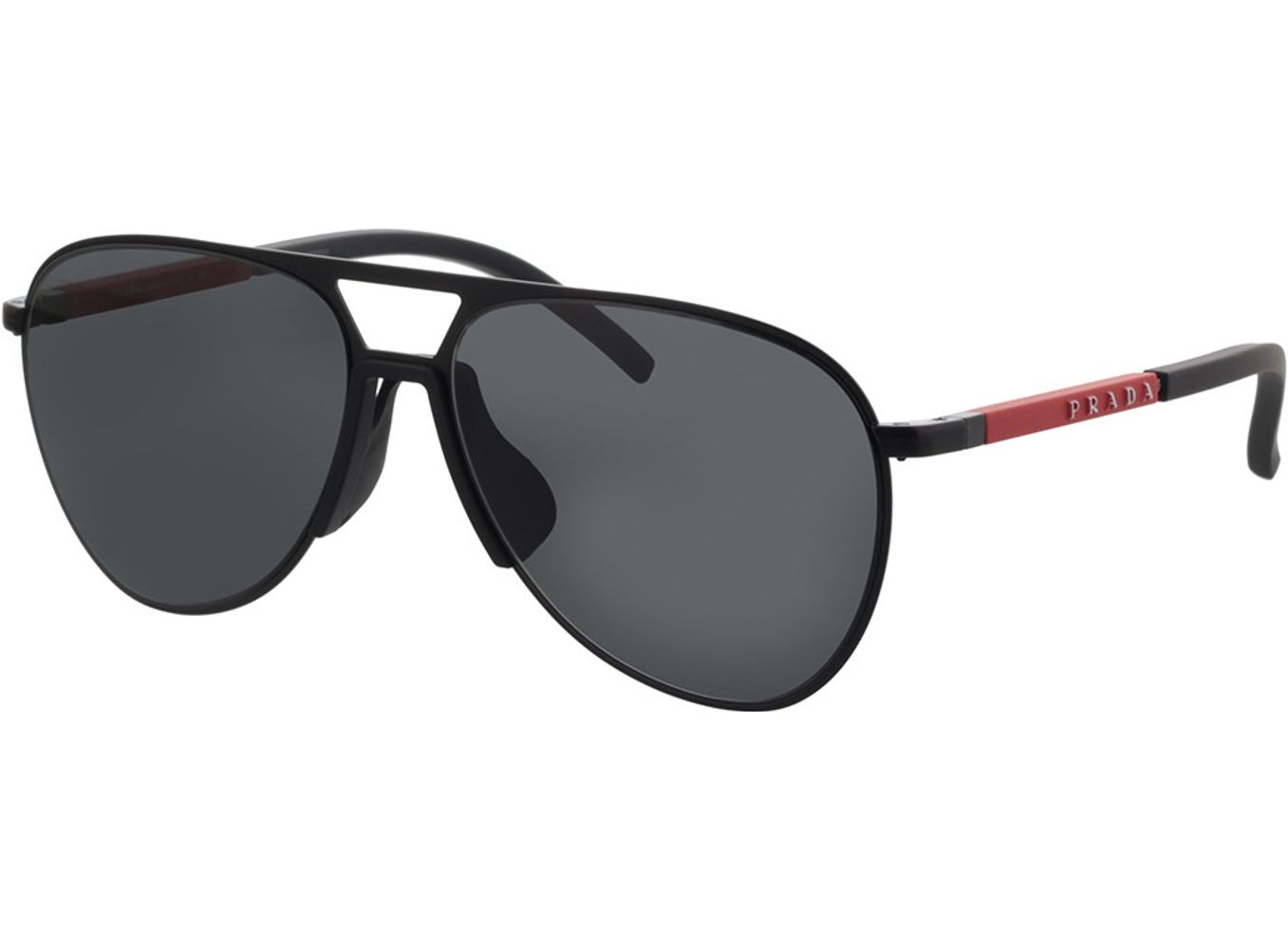 Prada Linea Rossa PS 51XS 1BO06L 59-15 Sonnenbrille mit Sehstärke erhältlich, Herren, Vollrand, Pilot