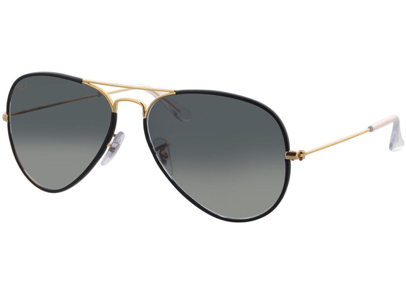 Ray-Ban Aviator Full Color RB3025JM 919671 58-14 Sonnenbrille mit Sehstärke erhältlich, Damen/Herren, Vollrand, Pilot