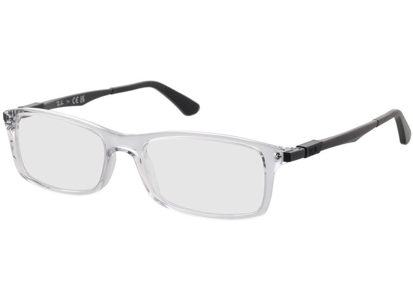 Ray-Ban RX7017 5943 54-17 Brillengestell inkl. Gläser, Damen/Herren, Vollrand, Rechteckig