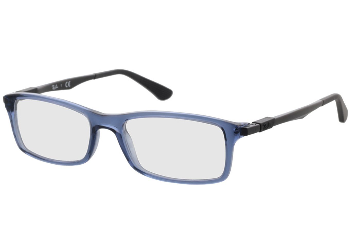 Ray-Ban RX7017 8122 54-17 Brillengestell inkl. Gläser, Damen/Herren, Vollrand, Rechteckig