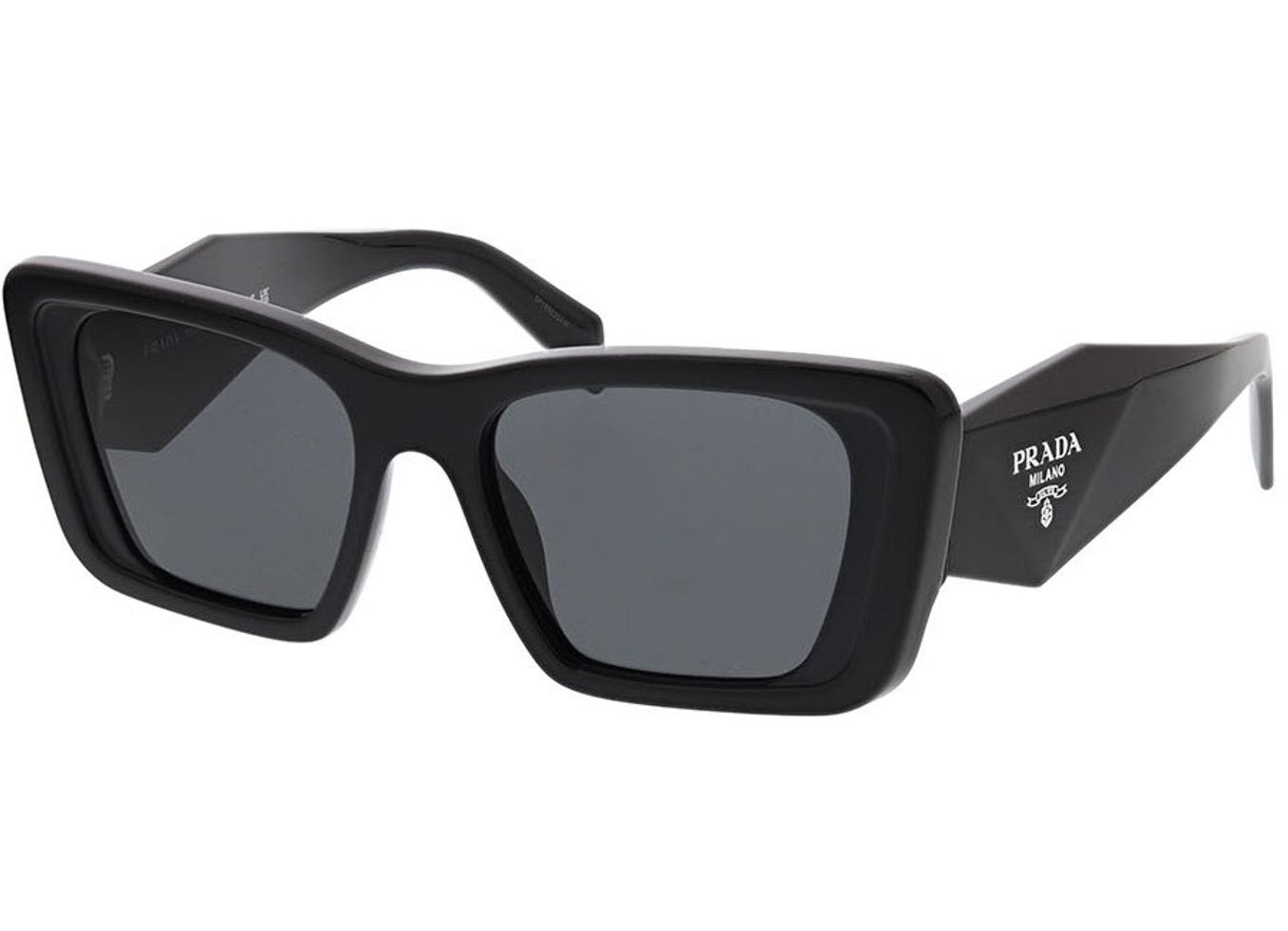 Prada PR 08YS 1AB5S0 51-18 Sonnenbrille mit Sehstärke erhältlich, Damen, Vollrand, Eckig