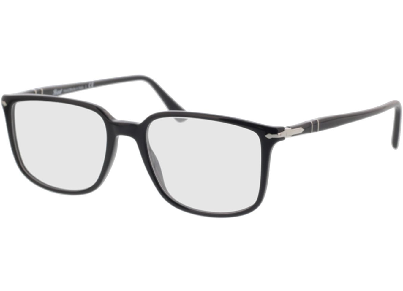 Persol PO3275V 95 52-18 Brillengestell inkl. Gläser, Herren, Vollrand, Eckig