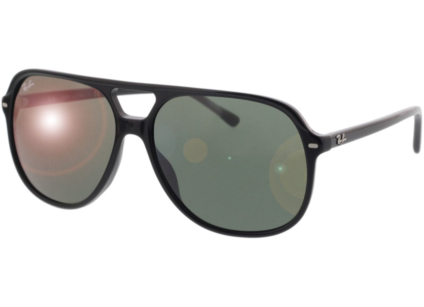 Ray-Ban Bill RB2198 901/31 60-14 Sonnenbrille mit Sehstärke erhältlich, Herren, Vollrand, Pilot