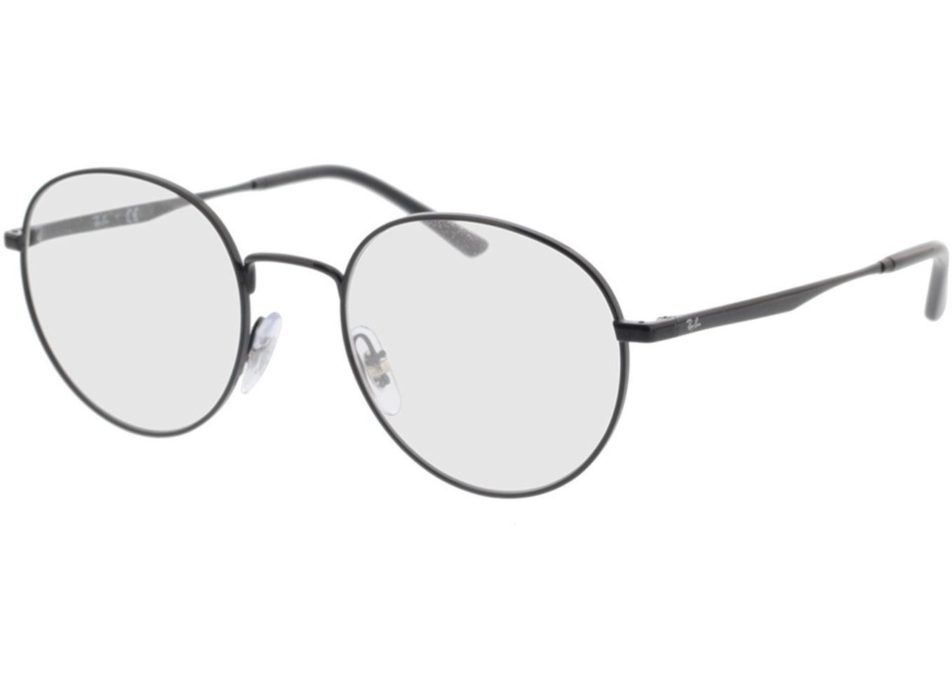 Ray-Ban RX3681V 2509 50-20 Brillengestell inkl. Gläser, Damen, Vollrand, Rund