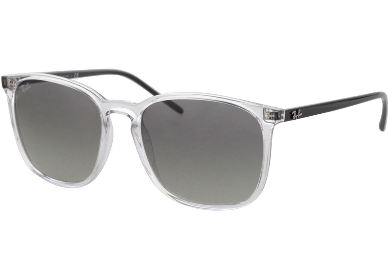 Ray-Ban RB4387 647711 56-18 Sonnenbrille mit Sehstärke erhältlich, Damen/Herren, Vollrand, Eckig