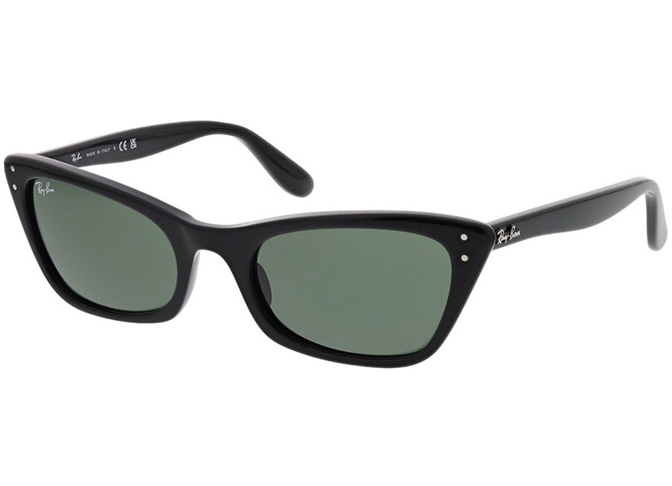 Ray-Ban Lady Burbank RB2299 901/31 52-20 Sonnenbrille mit Sehstärke erhältlich, Damen, Vollrand, Cateye