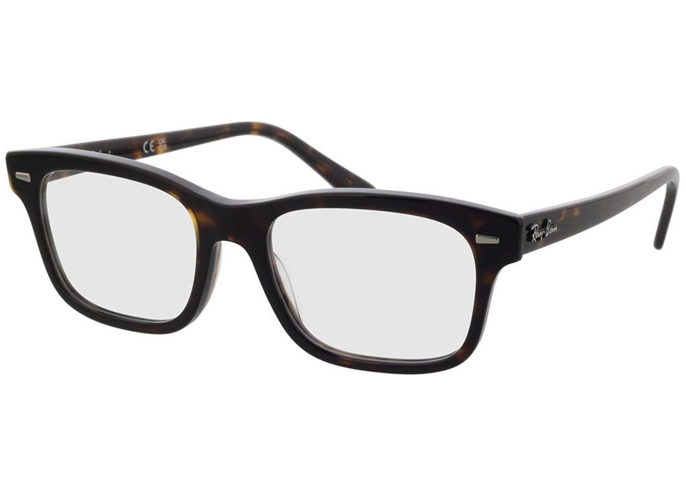 Ray-Ban Mr Burbank RX5383 2012 54-19 Brillengestell inkl. Gläser, Damen/Herren, Vollrand, Rechteckig