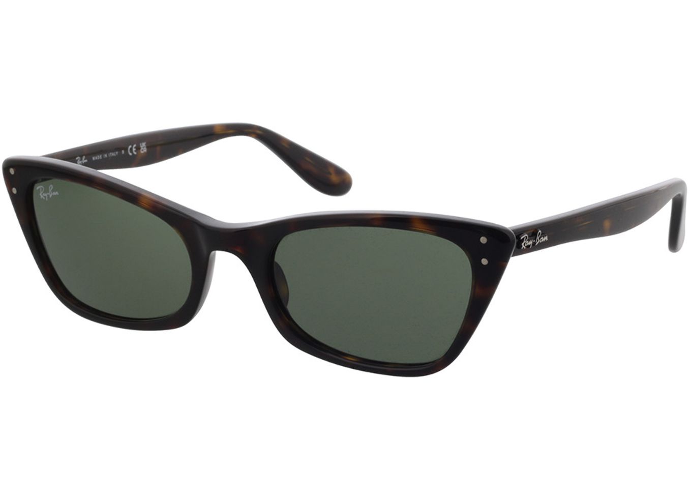 Ray-Ban Lady Burbank RB2299 902/31 52-20 Sonnenbrille mit Sehstärke erhältlich, Damen, Vollrand, Cateye