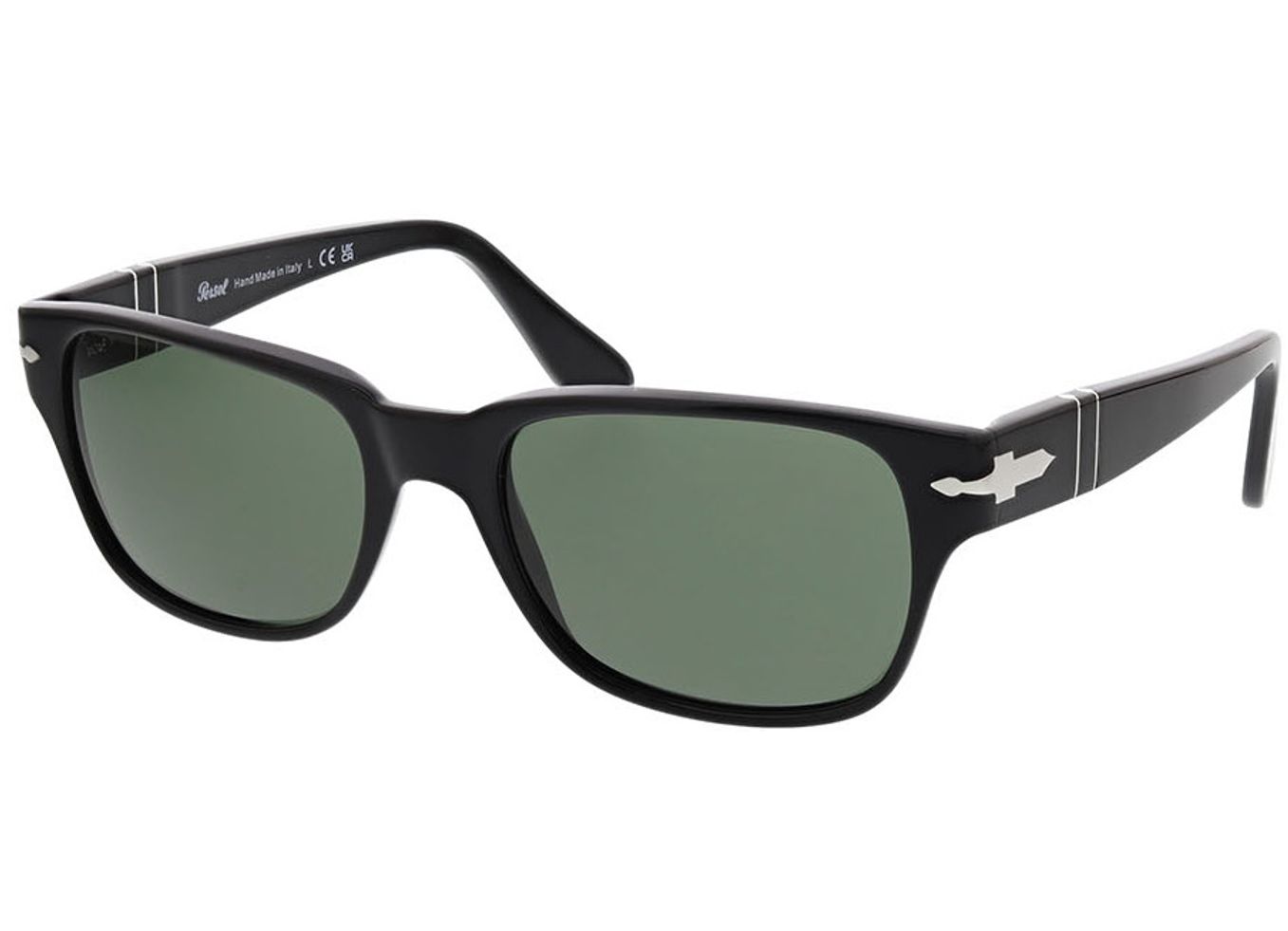 Persol PO3288S 95/31 55-19 Sonnenbrille mit Sehstärke erhältlich, Herren, Vollrand, Rechteckig