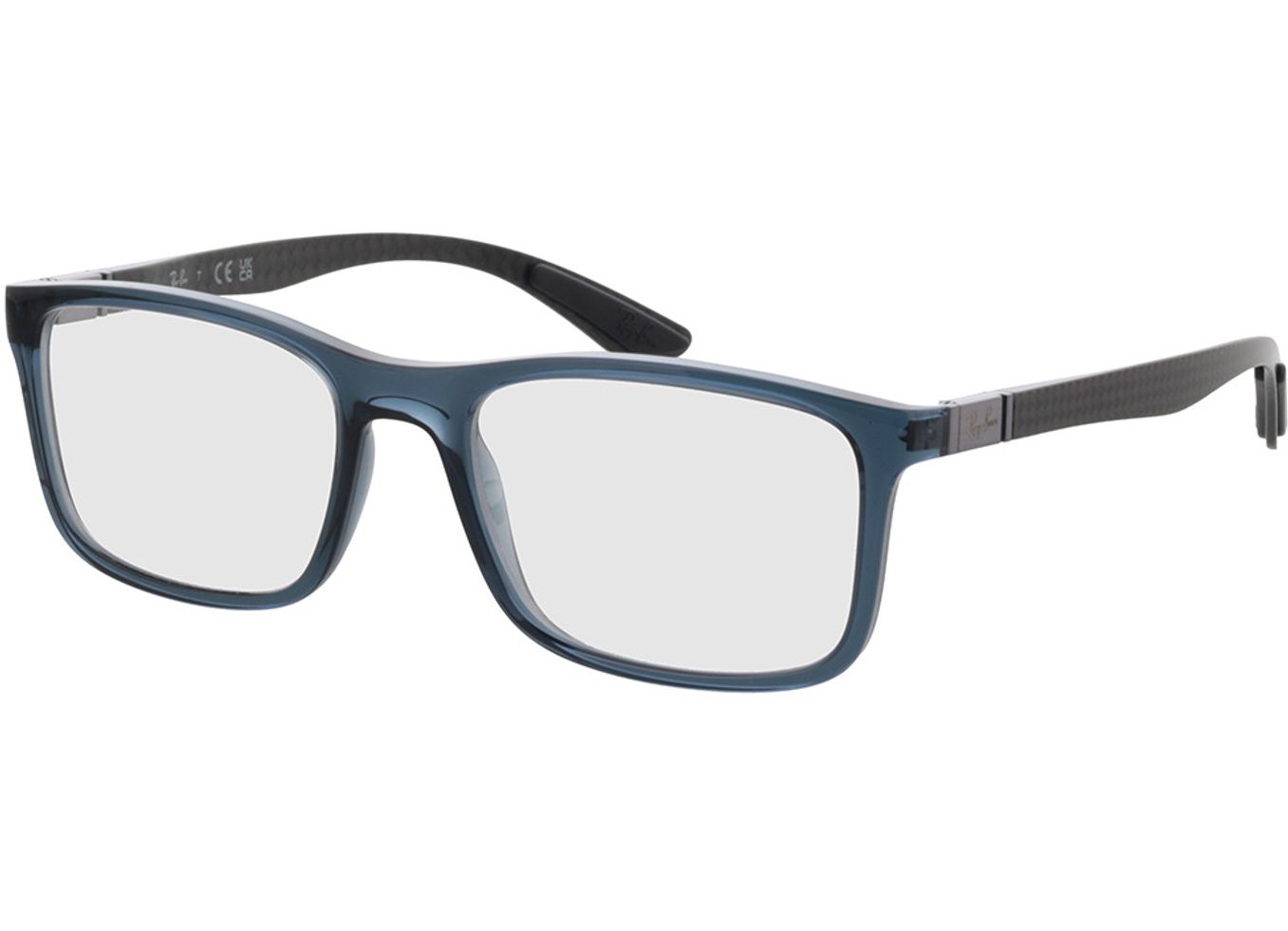 Ray-Ban RX8908 5719 53-18 Brillengestell inkl. Gläser, Damen/Herren, Vollrand, Rechteckig