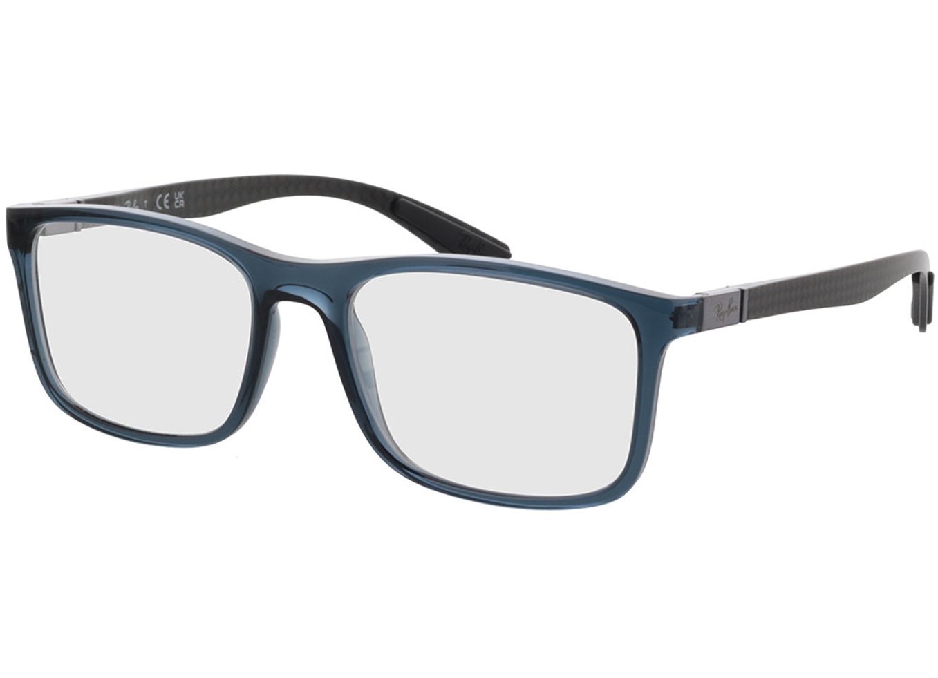 Ray-Ban RX8908 5719 55-18 Brillengestell inkl. Gläser, Damen/Herren, Vollrand, Rechteckig