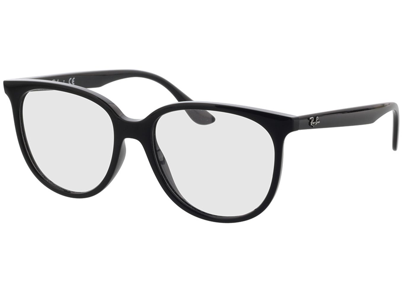 Ray-Ban RX4378V 2000 52-16 Brillengestell inkl. Gläser, Damen, Vollrand, Rund