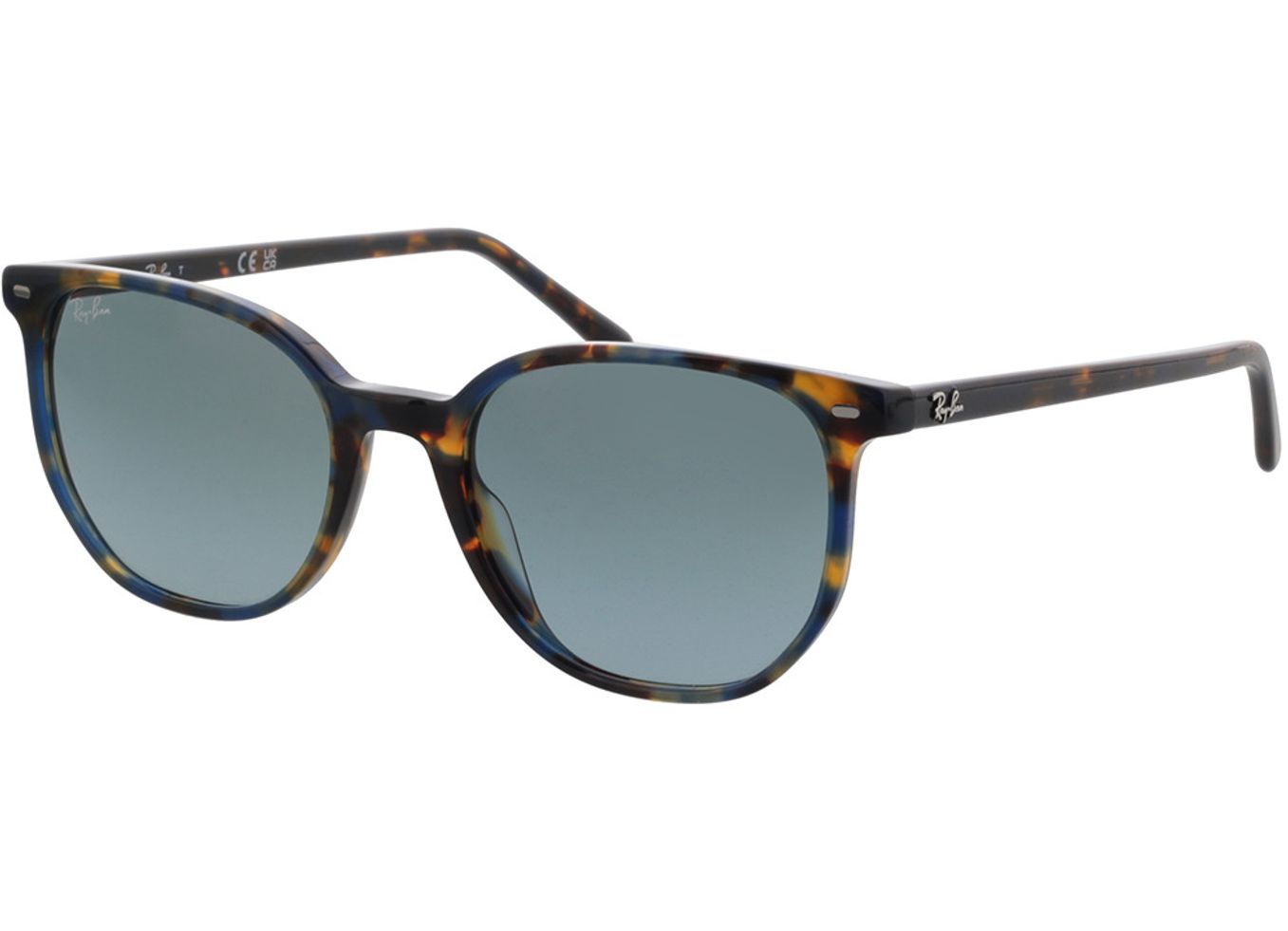 Ray-Ban Elliot RB2197 13563M 52-19 Sonnenbrille ohne Sehstärke, Damen/Herren, Vollrand, Eckig