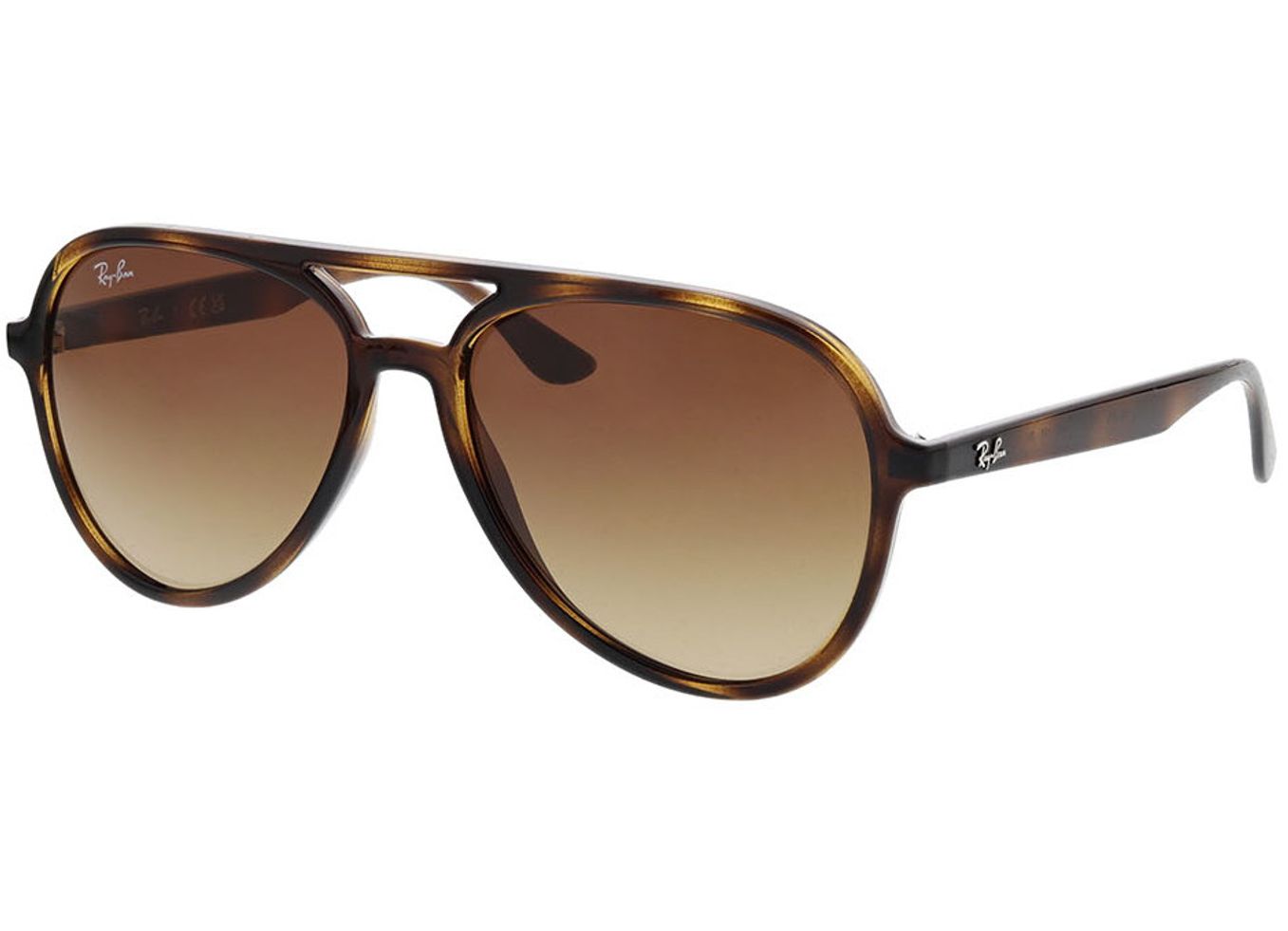 Ray-Ban RB4376 710/13 57-16 Sonnenbrille mit Sehstärke erhältlich, Damen/Herren, Vollrand, Pilot