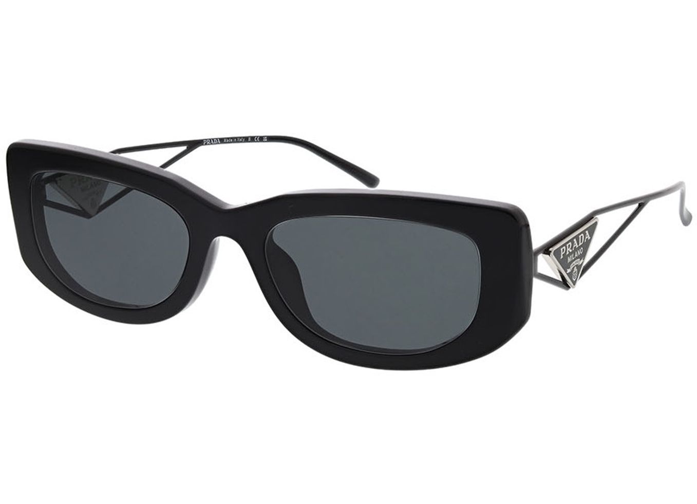 Prada PR 14YS 1AB5S0 53-19 Sonnenbrille mit Sehstärke erhältlich, Damen, Vollrand, Rechteckig