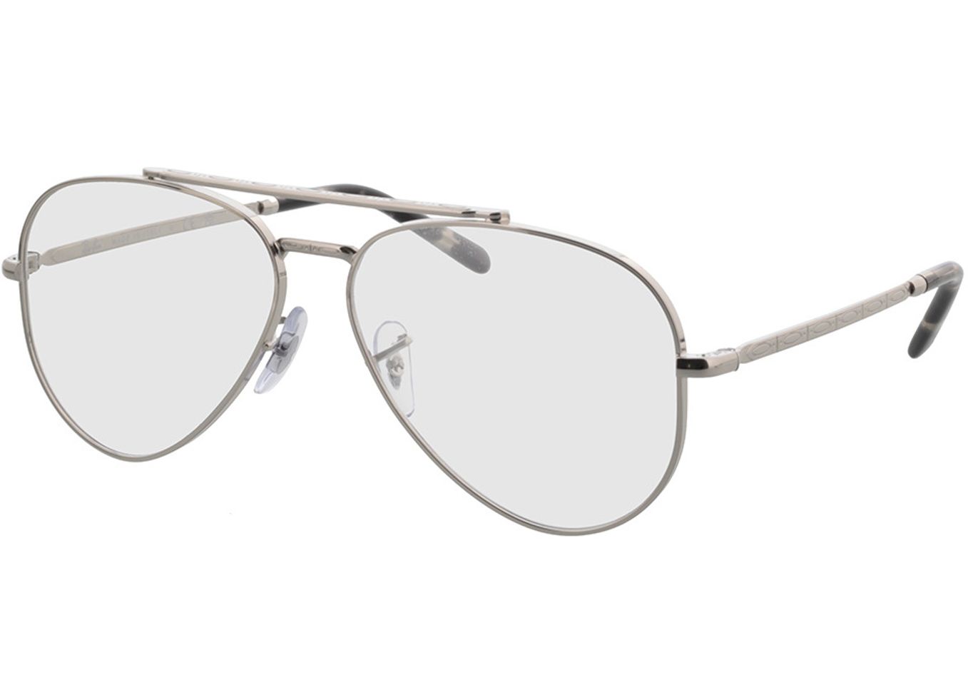 Ray-Ban New Aviator RX3625V 2501 58-14 Brillengestell inkl. Gläser, Damen/Herren, Vollrand, Pilot