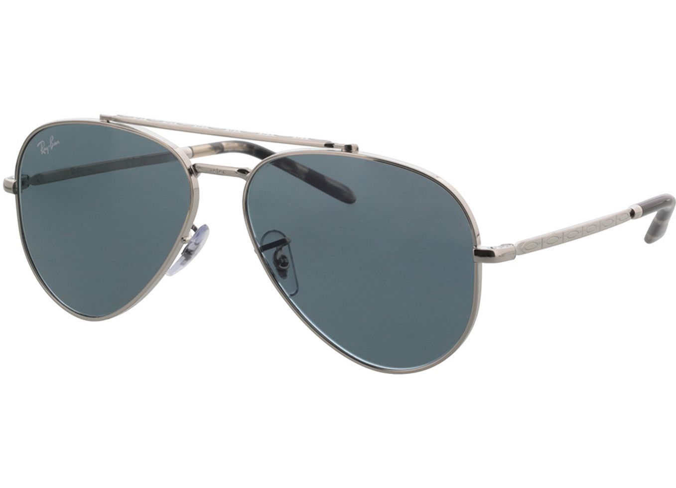 Ray-Ban New Aviator RB3625 003/R5 58-14 Sonnenbrille mit Sehstärke erhältlich, Damen/Herren, Vollrand, Pilot