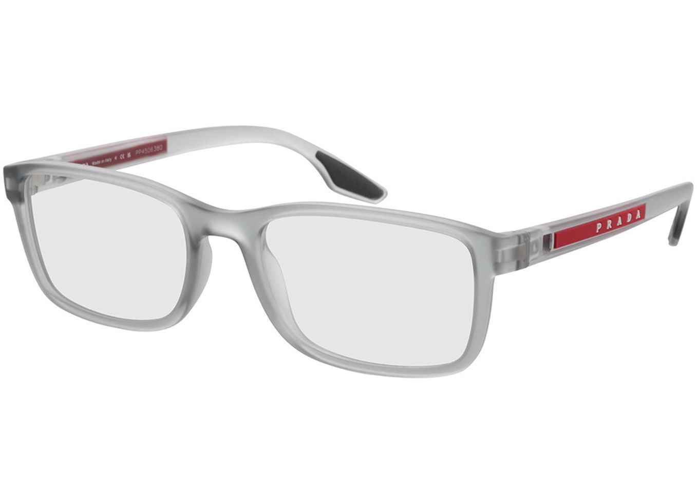 Prada Linea Rossa PS 09OV 14C1O1 55-19 Brillengestell inkl. Gläser, Herren, Vollrand, Rechteckig