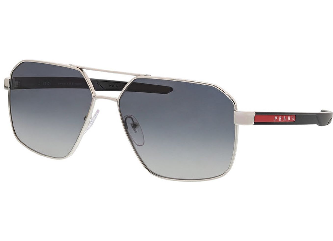 Prada Linea Rossa PS 55WS 1BC06G 60-14 Sonnenbrille mit Sehstärke erhältlich, Herren, Vollrand, geometric