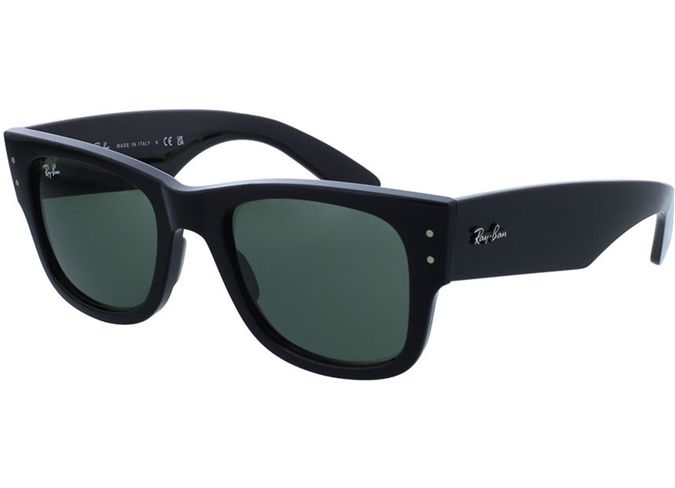 Ray-Ban Mega Wayfarer RB0840S 901/31 51-21 Sonnenbrille ohne Sehstärke, Damen/Herren, Vollrand, Eckig