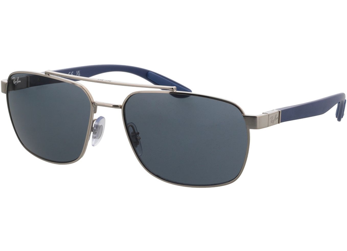 Ray-Ban RB3701 924387 59-17 Sonnenbrille mit Sehstärke erhältlich, Herren, Vollrand, Pilot