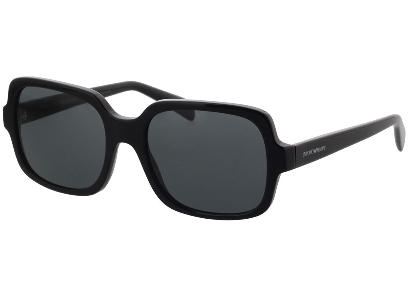 Emporio Armani EA4195 501787 55-19 Sonnenbrille mit Sehstärke erhältlich, Damen, Vollrand, Eckig