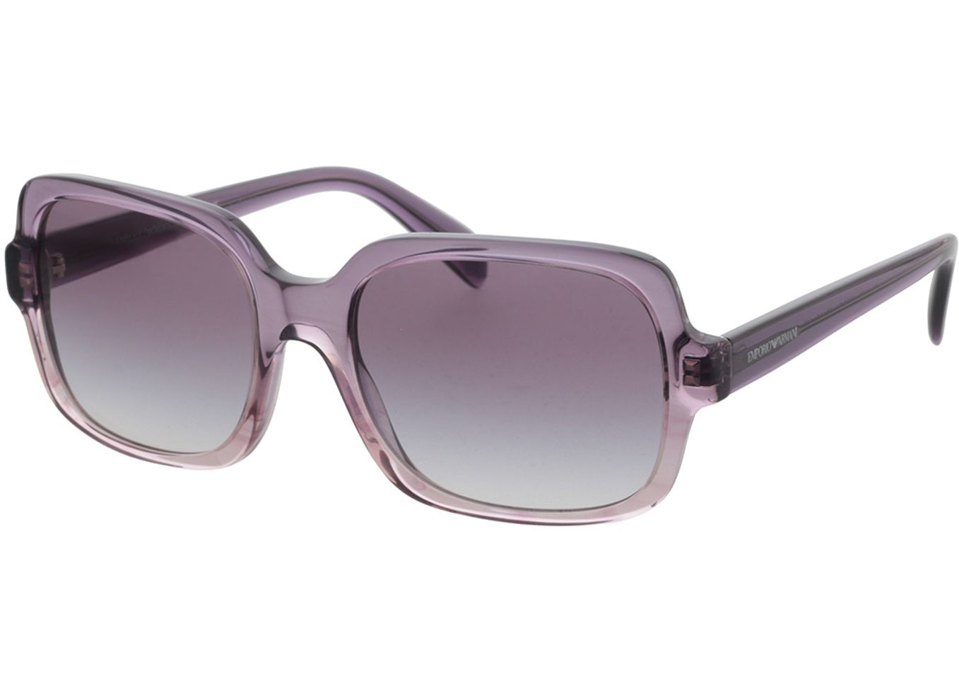 Emporio Armani EA4195 59668H 55-19 Sonnenbrille mit Sehstärke erhältlich, Damen, Vollrand, Eckig