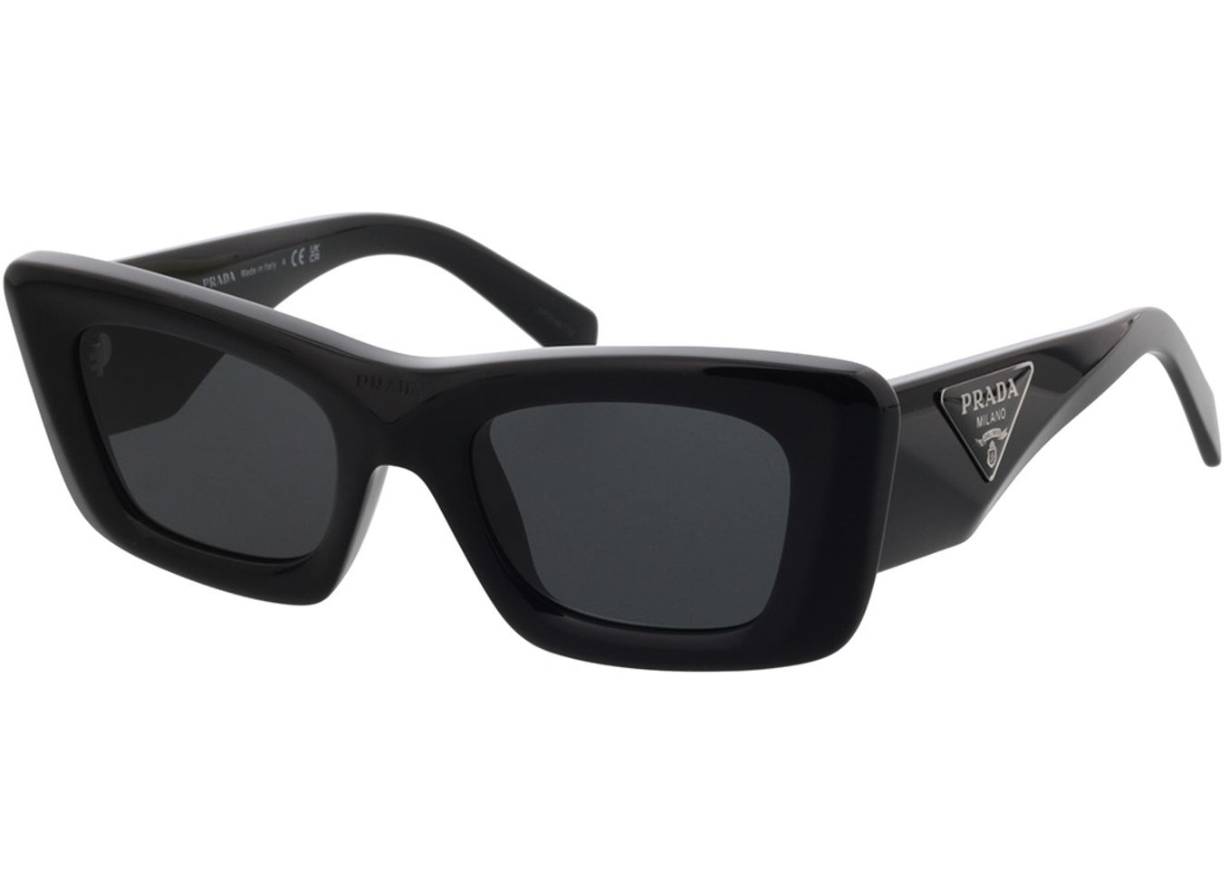 Prada PR 13ZS 1AB5S0 50-21 Sonnenbrille mit Sehstärke erhältlich, Damen, Vollrand, Rechteckig