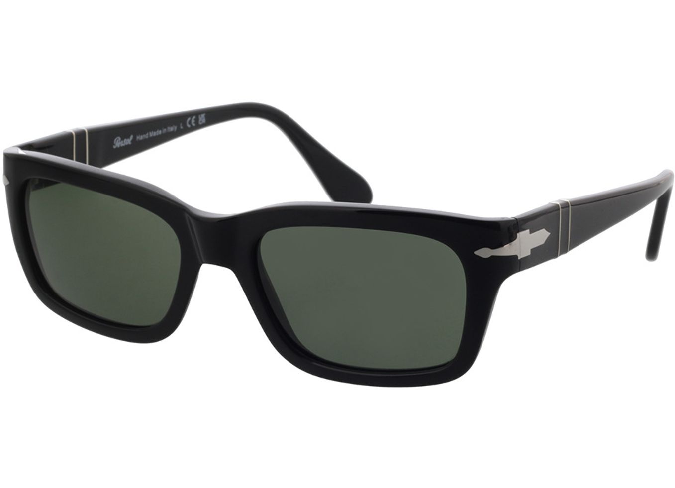 Persol PO3301S 95/31 54-19 Sonnenbrille mit Sehstärke erhältlich, Herren, Vollrand, Eckig