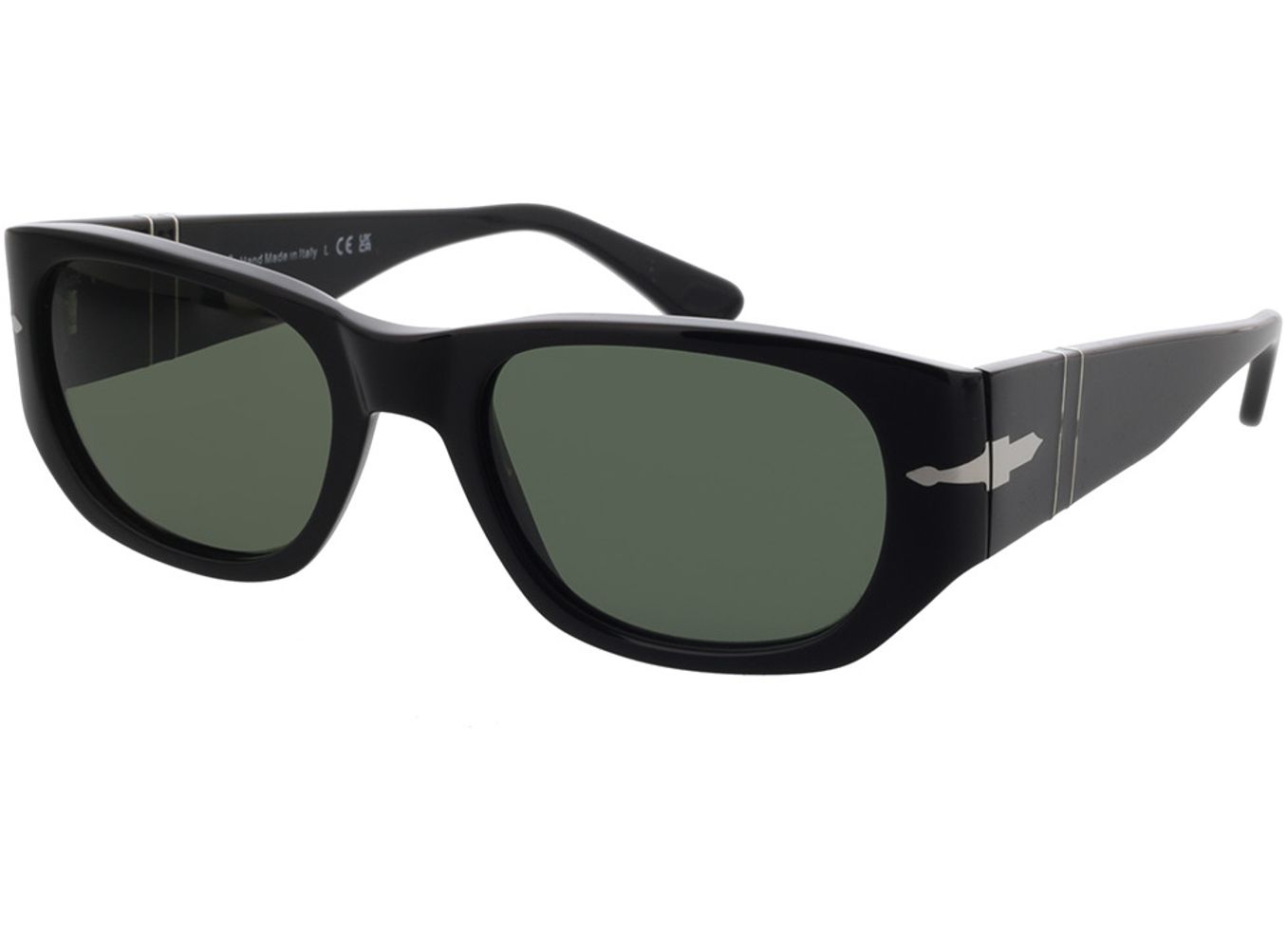 Persol PO3307S 95/31 55-21 Sonnenbrille mit Sehstärke erhältlich, Damen/Herren, Vollrand, Rechteckig