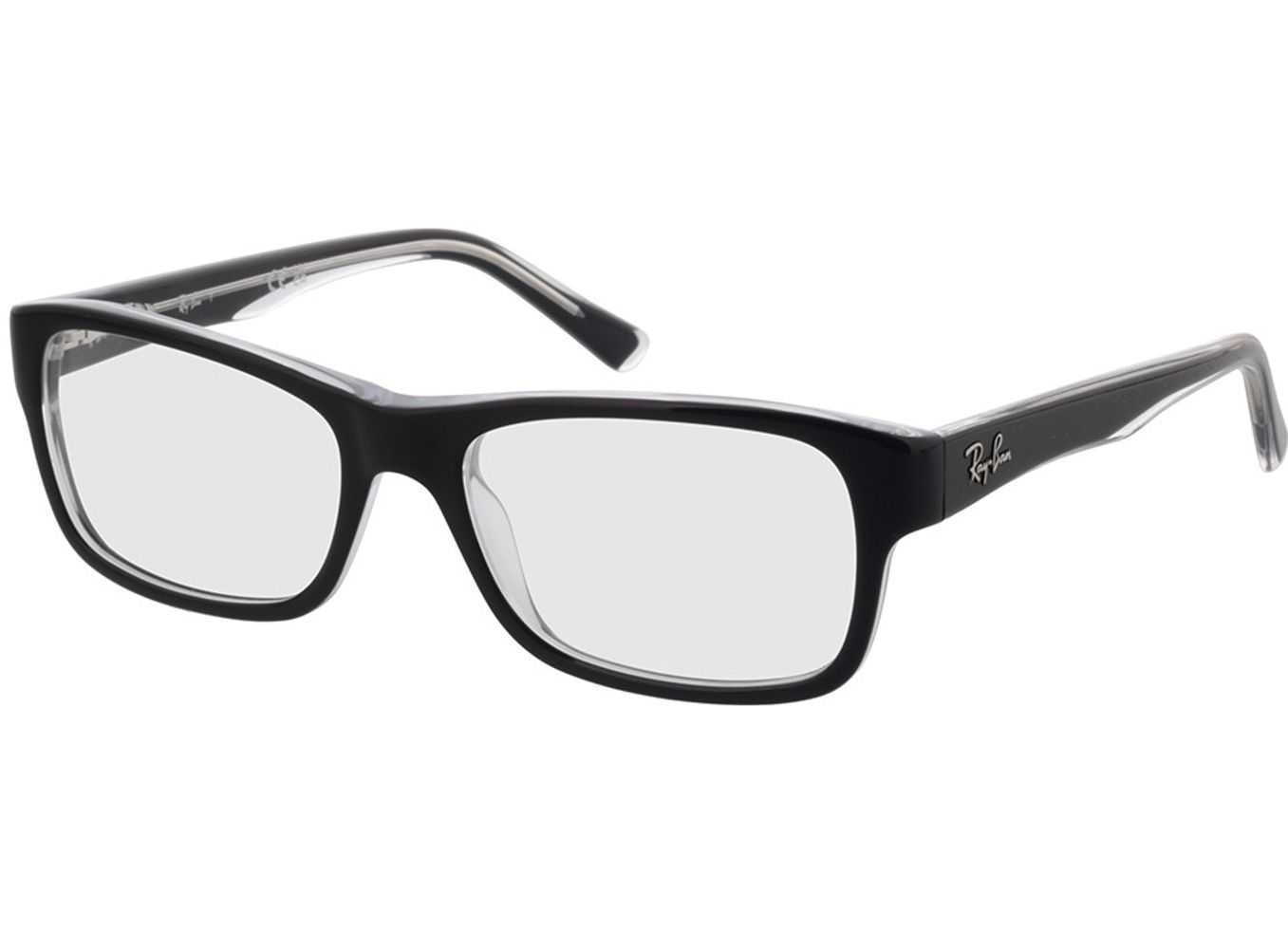 Ray-Ban RX5268 2034 52-17 Brillengestell inkl. Gläser, Damen/Herren, Vollrand, Rechteckig