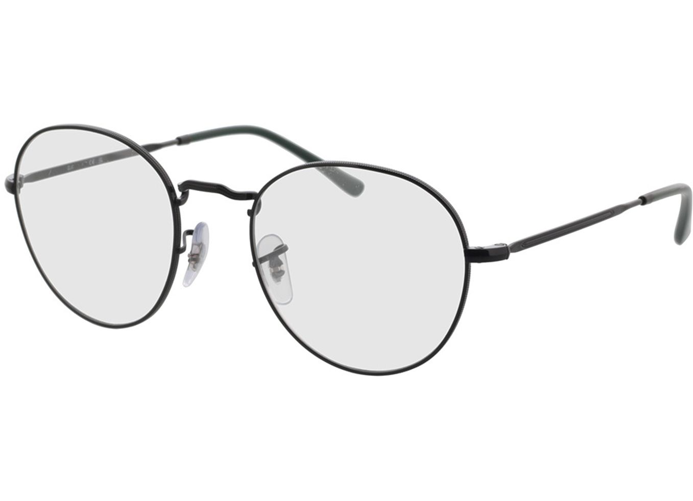 Ray-Ban David RX3582V 2509 51-20 Brillengestell inkl. Gläser, Damen/Herren, Vollrand, Rund